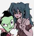 119631 - crossovers invader_zim lacey lacey_games zim