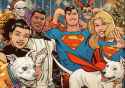 Superman holiday image - Shaner