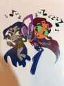 raven and starfire music