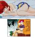 sleeping ranma april