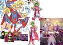 tomboy supergirls harem brainiacs daughter xtc and lena luthor