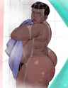 131037 - amanda_waller artist_laundrymom dc nude shower