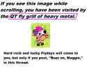 qt fly grill of heavy metal