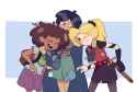 amphibia trio girls