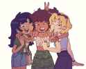__anne_boonchuy_marcy_wu_and_sasha_waybright_amphibia_drawn_by_raebits__e943196d8a9b21e92d6ad33ec45d5dd0