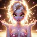 AI Beach Sparkles Elsa (47)