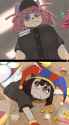 136959 - artist_gh comics gummigoo parody pomni ragatha the_amazing_digital_circus zooble