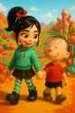 Vanellope and Linus Together_remix_01jtp3j91tfgbv9x8g0jney1y7