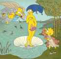 The_Simpsons_1995_Fun_Calendar_Marge_Bart