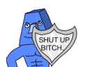 shut up bitch