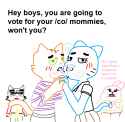 134949 - crossovers fran joel litterbox_comics ms._co_2022 nicole_watterson richard_watterson the_amazing_world_of_gumball