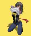 kamala lifting shirt carol costume