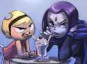 44572 - crossovers dc kaze_fukeba_nanashi mandy raven teen_titans the_grim_adventures_of_billy_&amp;_mandy
