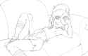 29072 - 2016 artist_kyder character_lynn_loud couch sketch solo