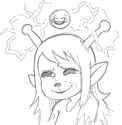 contempt alien girl