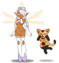 Cleo and Flufflepon