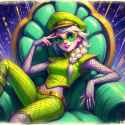 AI Space Jockey Lime Elsa (146)