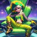 AI Space Jockey Lime Elsa (148)
