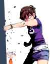 punching a wall