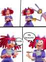 Raggy and the knife