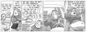 Cathy comic same words different art