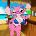 1girl, angel (lilo &amp; stitch), {{amazing quality, very aesthetic, traditional med s-2939881758