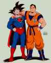 goku and supes costume swap