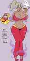 z11-10 TY Sketches Bea Shantae cosplay bimbofication via candy
