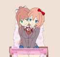 ddlc__monika_and_sayori___just_monika_by_probablyaquilaas_dh4nlgg-pre