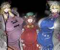 Bangasa bangaichi - 105819988_p0 Pregnant Boobs Dress Touhou Chen Yukari Ran Cat Fox Boobs