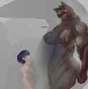 tall hellhound microbikini