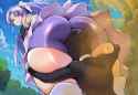 no text, best quality, very aesthetic, in grassy park, sunny, drawn by {{yabuki s-907656455