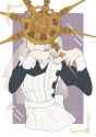 refined precious gwyndolin smile femboy maid heart love dark souls