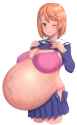 Funako - 87250101_p1 Pregnant Boobs Underwear Clothesbursting