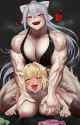 Ike-Pixiv87705047-Muscular-futa-Higuchi-Kaede-Hoshikawa-Sara-Nijisanji-hentai-porn-1