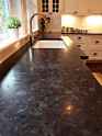 leathered antique brown granite