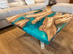 Epoxy resin table olive tree $3700