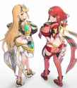 __pyra_and_mythra_xenoblade_chronicles_and_1_more_drawn_by_gonzarez__57aea31e8e930254adc0404fb586015e