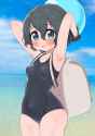 kemono friends kaban swimsuit