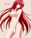 High School DxD - Rias Gremory Render 329