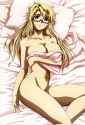 yande.re 170733 andou_masahiro breast_hold cleavage freezing megane naked satellizer_el_bridget sheets (1)
