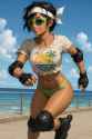 Seaside Rollerblade Adventure