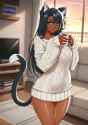 Coffee Catgirl 1
