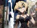 shiny_bling_1_4_hoop_earrings_1_3_Akatsuki_Kirika_1_3_sexy_1_3_smoking_1_2_score_9_score_8_up_score__3617821924
