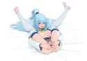 __aqua_kono_subarashii_sekai_ni_shukufuku_wo_drawn_by_carlo_montie__eac6c9966442b14d09d585e1b6a87871