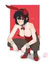 __matoi_ryuuko_kill_la_kill_drawn_by_hong_doo__a983efa0aebc3cb03732ab1b98a8a2ac
