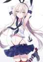 __shimakaze_kantai_collection_drawn_by_shikuro_iorimiyakiyo__0ff1ef453b560aeb835fa1fa772c0651