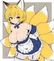 33266-4004882137-masterpiece, best quality, amazing quality, very aesthetic, absurdres, 2000s _(style_), flat color, yakumo ran, multiple tails,