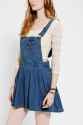 denim overall dress