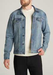 American-Tall-Men-LJS-Denim-Jacket-MediumBlue-front